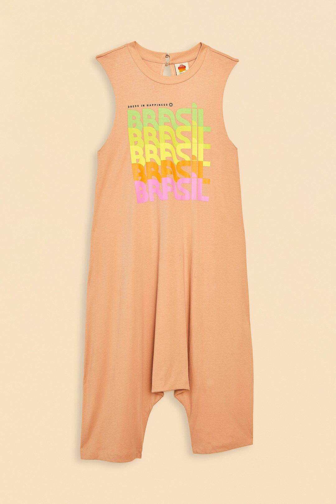 Brasil Graphic Jumpsuit sold by FARM Rio product image thumbnail 5