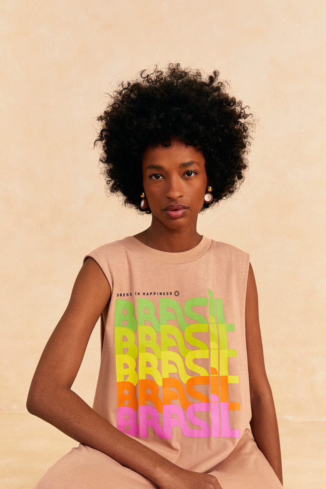 Brasil Graphic Jumpsuit sold by FARM Rio product image thumbnail 2