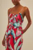 Red Summer Foliage Organic Cotton Jumpsuit sold by FARM Rio
