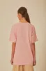 Pink Come To Rio Organic Cotton Relaxed T-Shirt sold by FARM Rio