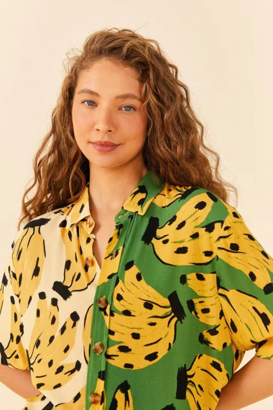 Mixed Bossa Banana Unisex Shirt sold by FARM Rio