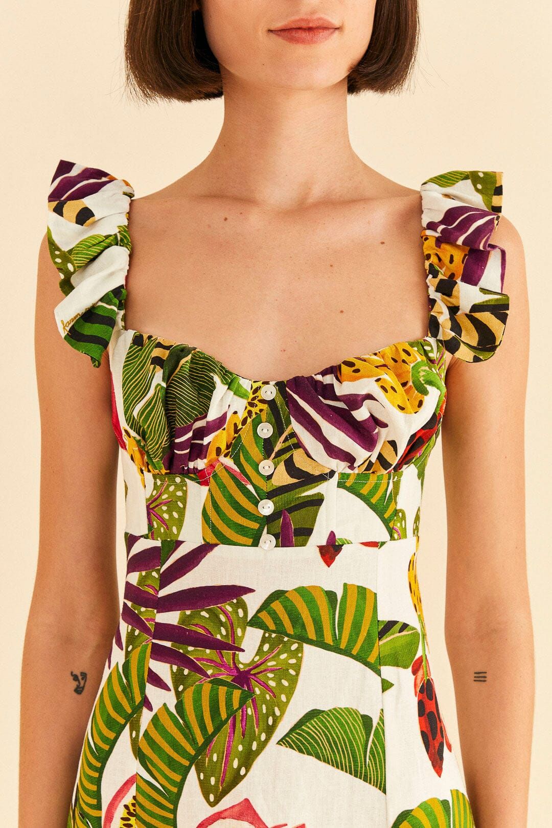 Striped Forest Mini Dress sold by FARM Rio product image thumbnail 3