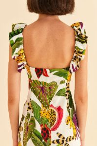 Striped Forest Mini Dress sold by FARM Rio