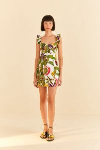 Striped Forest Mini Dress sold by FARM Rio