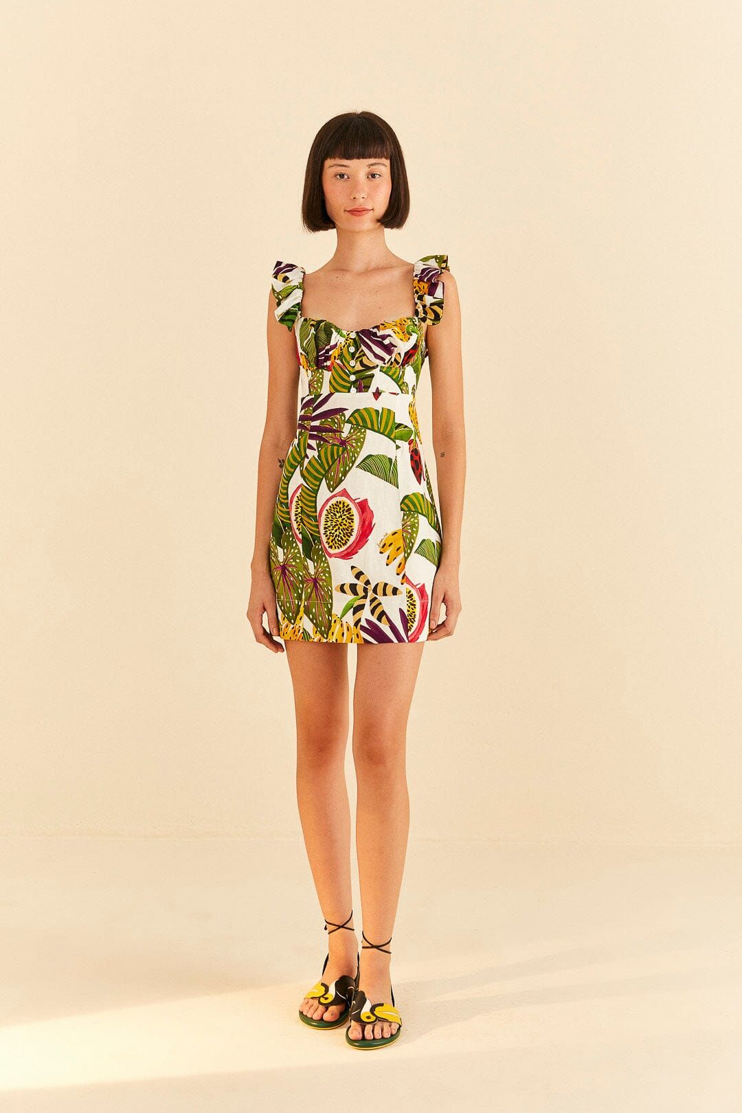 Striped Forest Mini Dress sold by FARM Rio product image thumbnail 2