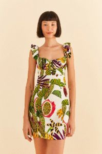 Striped Forest Mini Dress sold by FARM Rio