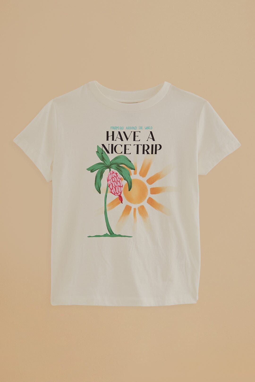 Have A Nice Trip Organic Cotton Fit T-Shirt sold by FARM Rio product image thumbnail 5