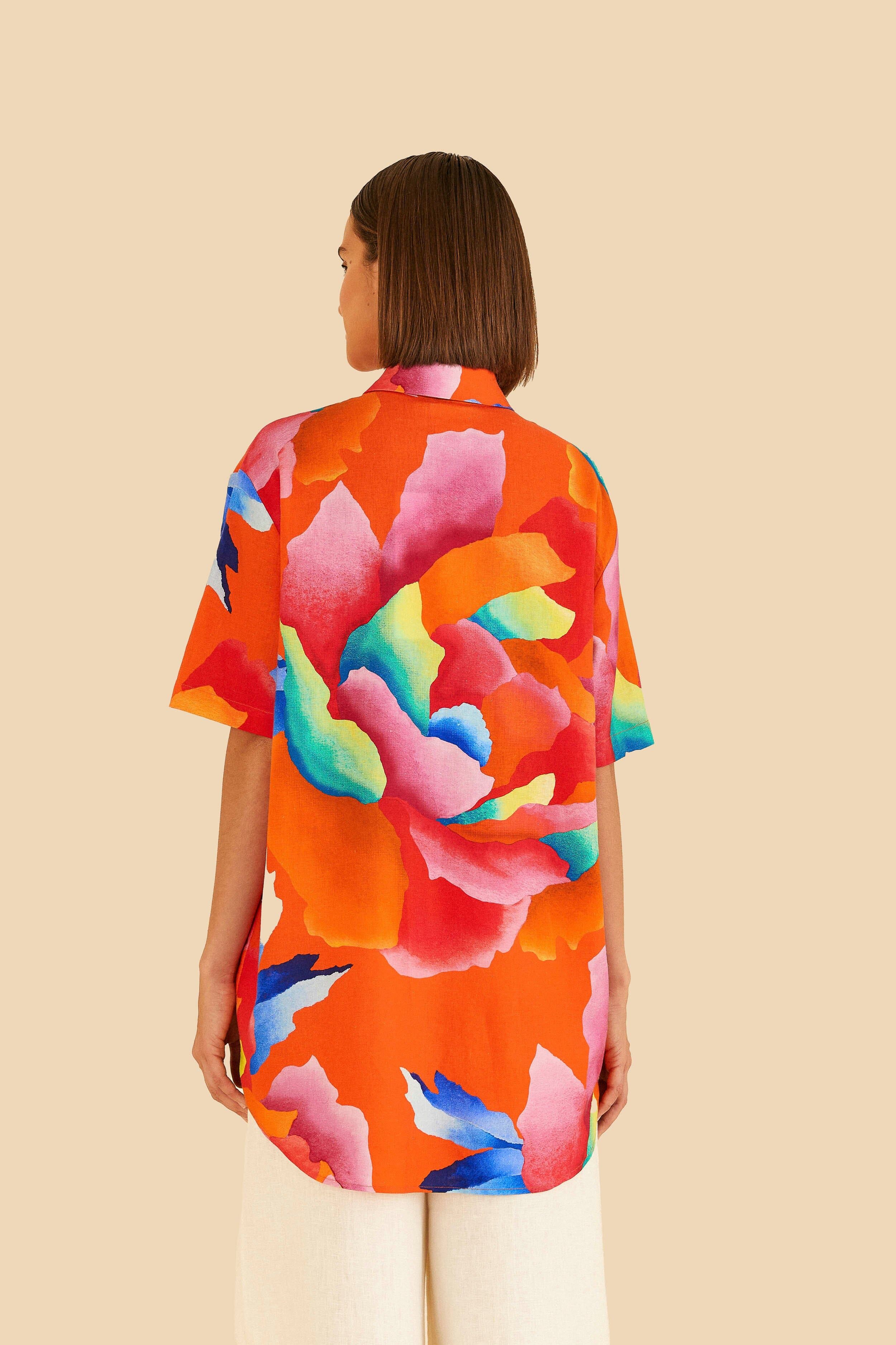 Red Ombre Chita Shirt sold by FARM Rio product image thumbnail 4