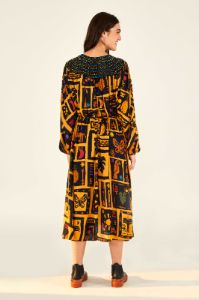 TROPICAL ICONS MIDI DRESS sold by FARM Rio
