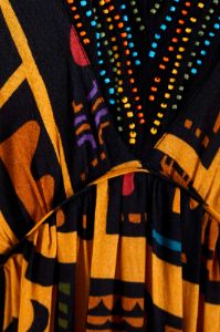 TROPICAL ICONS MIDI DRESS sold by FARM Rio
