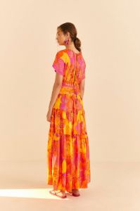 Summer Garden Ombre Lenzing™ Ecovero™ Viscose Maxi Dress sold by FARM Rio