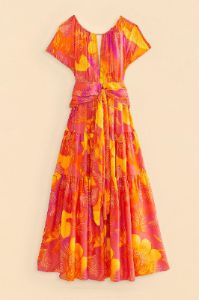 Summer Garden Ombre Lenzing™ Ecovero™ Viscose Maxi Dress sold by FARM Rio