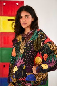 Pop Jungle Smiley® Sweatshirt sold by FARM Rio