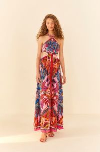 Macaw Scarf Maxi Dress sold by FARM Rio