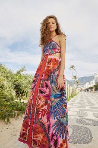 Macaw Scarf Maxi Dress sold by FARM Rio