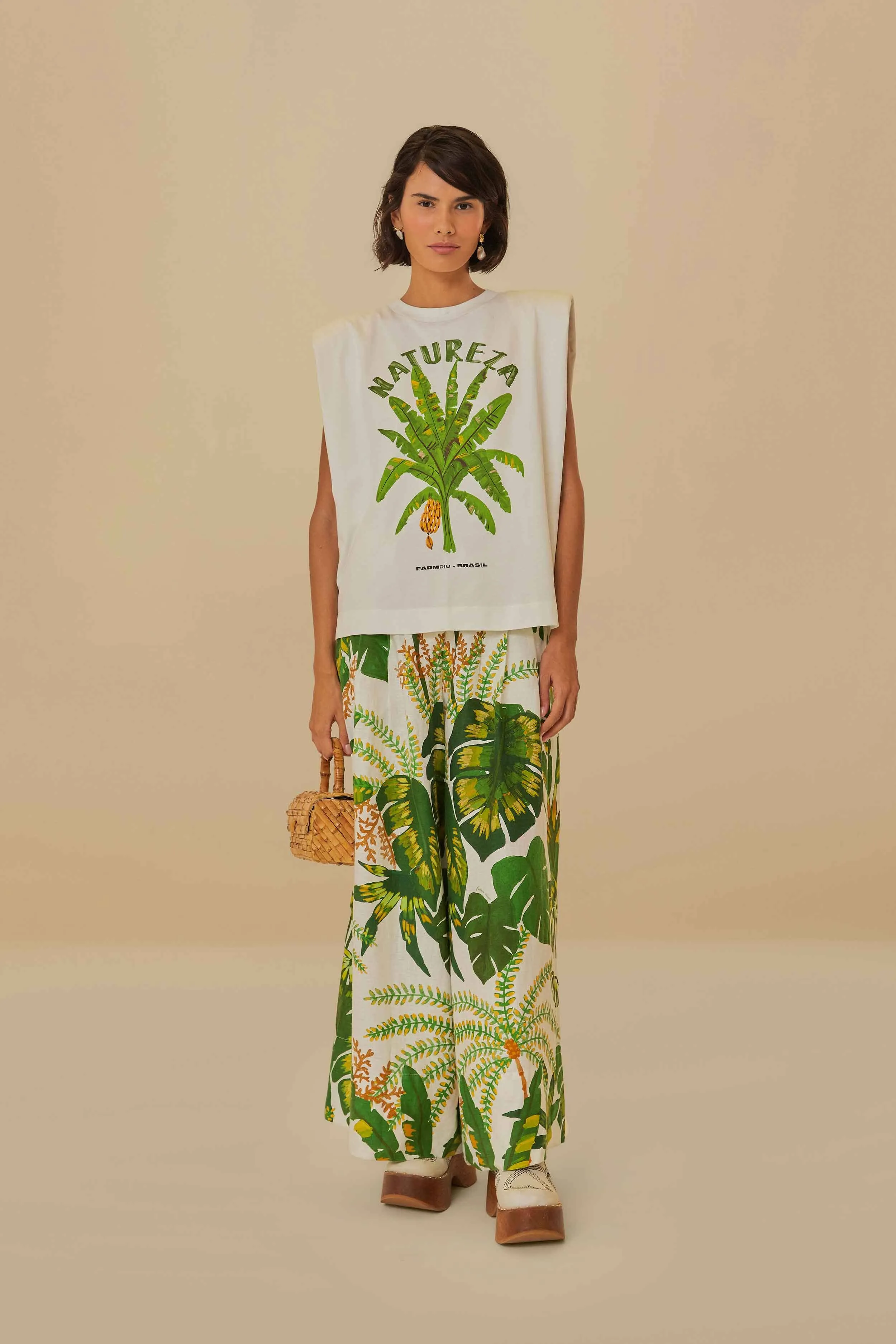 Natureza Organic Cotton T-Shirt sold by FARM Rio product image thumbnail 2