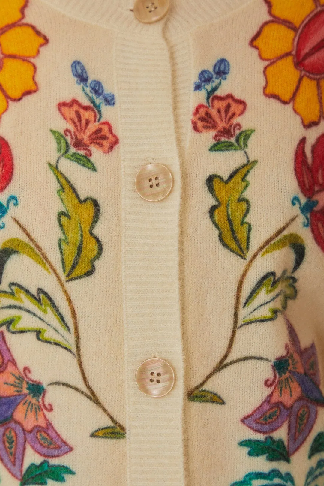 Floral Insects Knit Cardigan sold by FARM Rio product image thumbnail 5