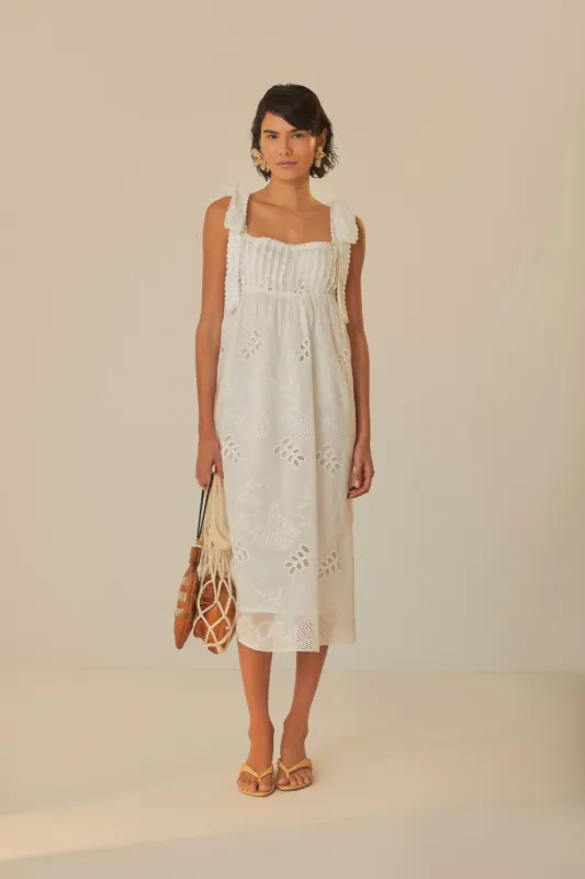 Off-White Midi Dress sold by FARM Rio