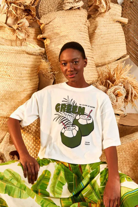 Green Color Therapy T-Shirt sold by FARM Rio