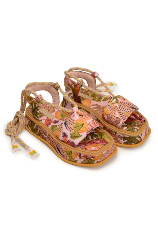 SUMMER DREAM FLATFORM SANDAL sold by FARM Rio