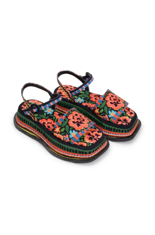 Spring Delight Flatform Sandal sold by FARM Rio