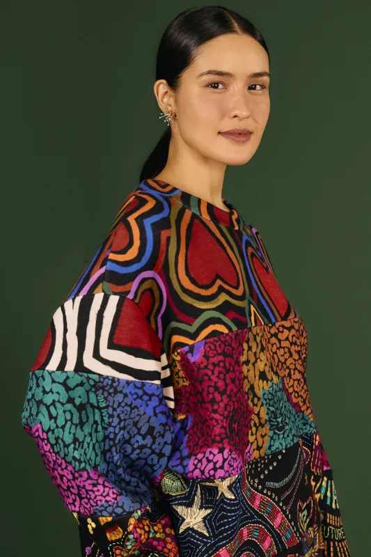 Mixed Prints Sweatshirt sold by FARM Rio