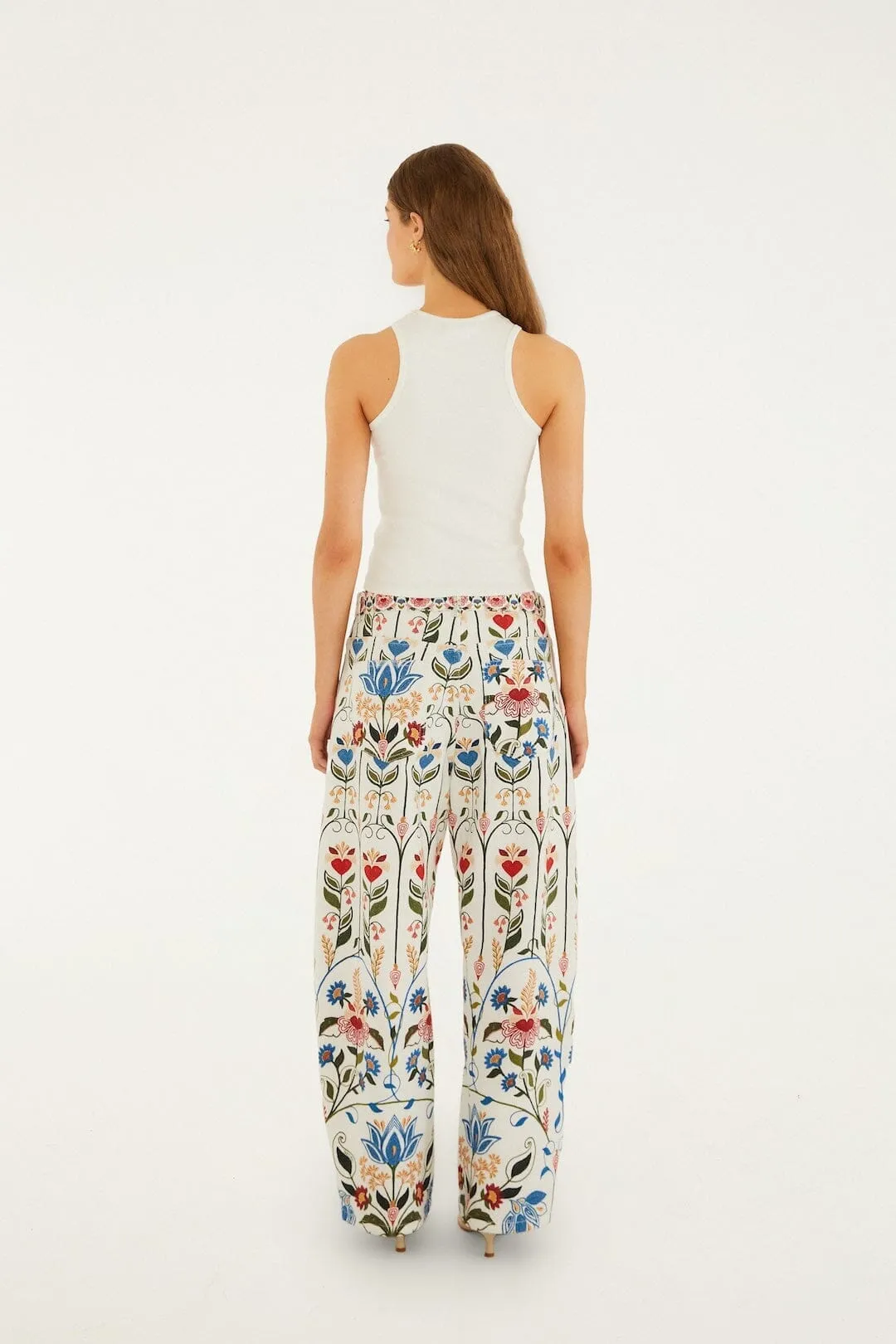 Fraga Print Pants sold by FARM Rio product image thumbnail 3