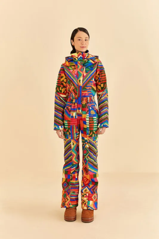 Summer Patch Ski Jumpsuit sold by FARM Rio