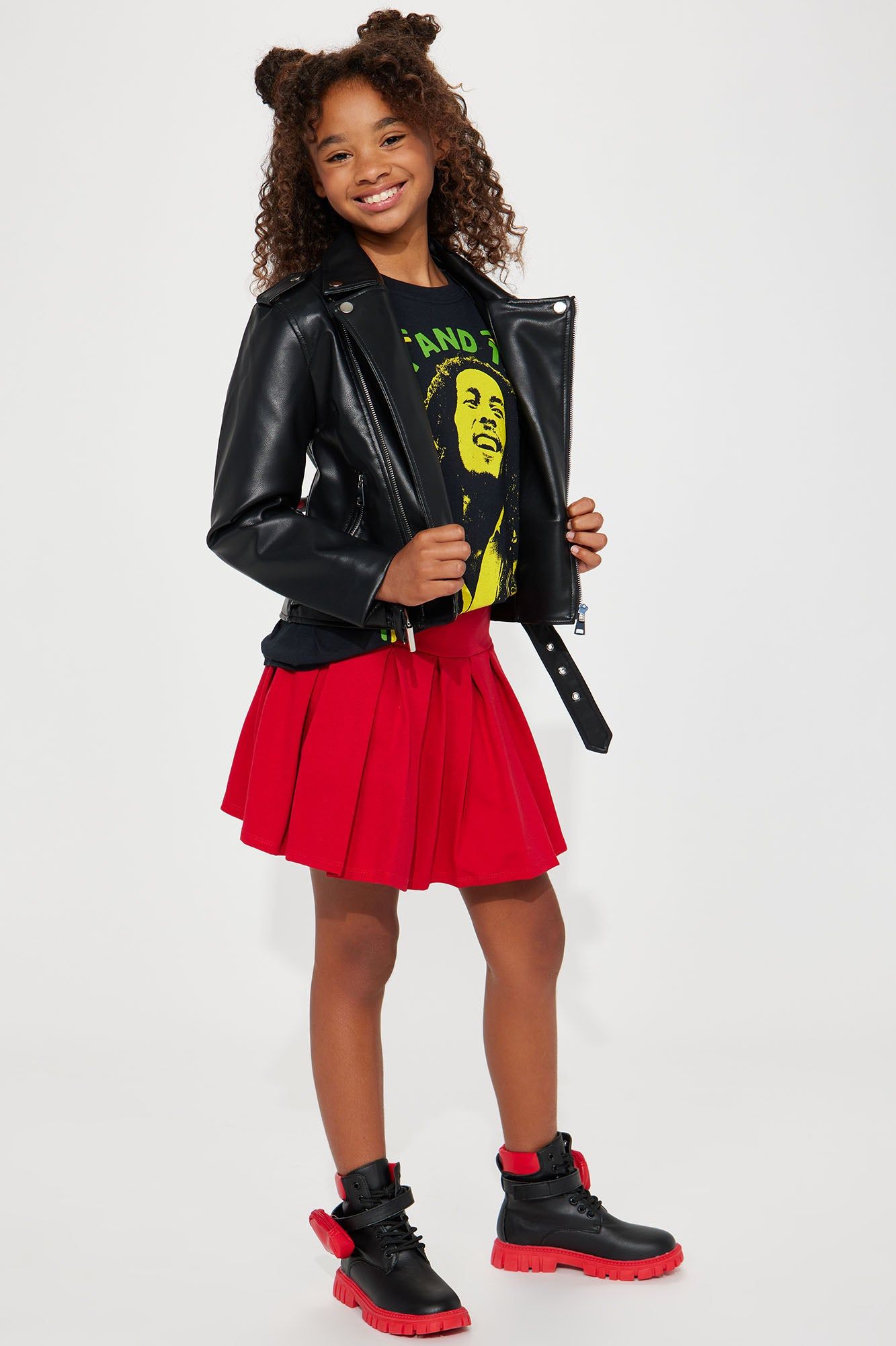 Mini Into the Night Moto Jacket - Black sold by Fashion Nova product image thumbnail 2