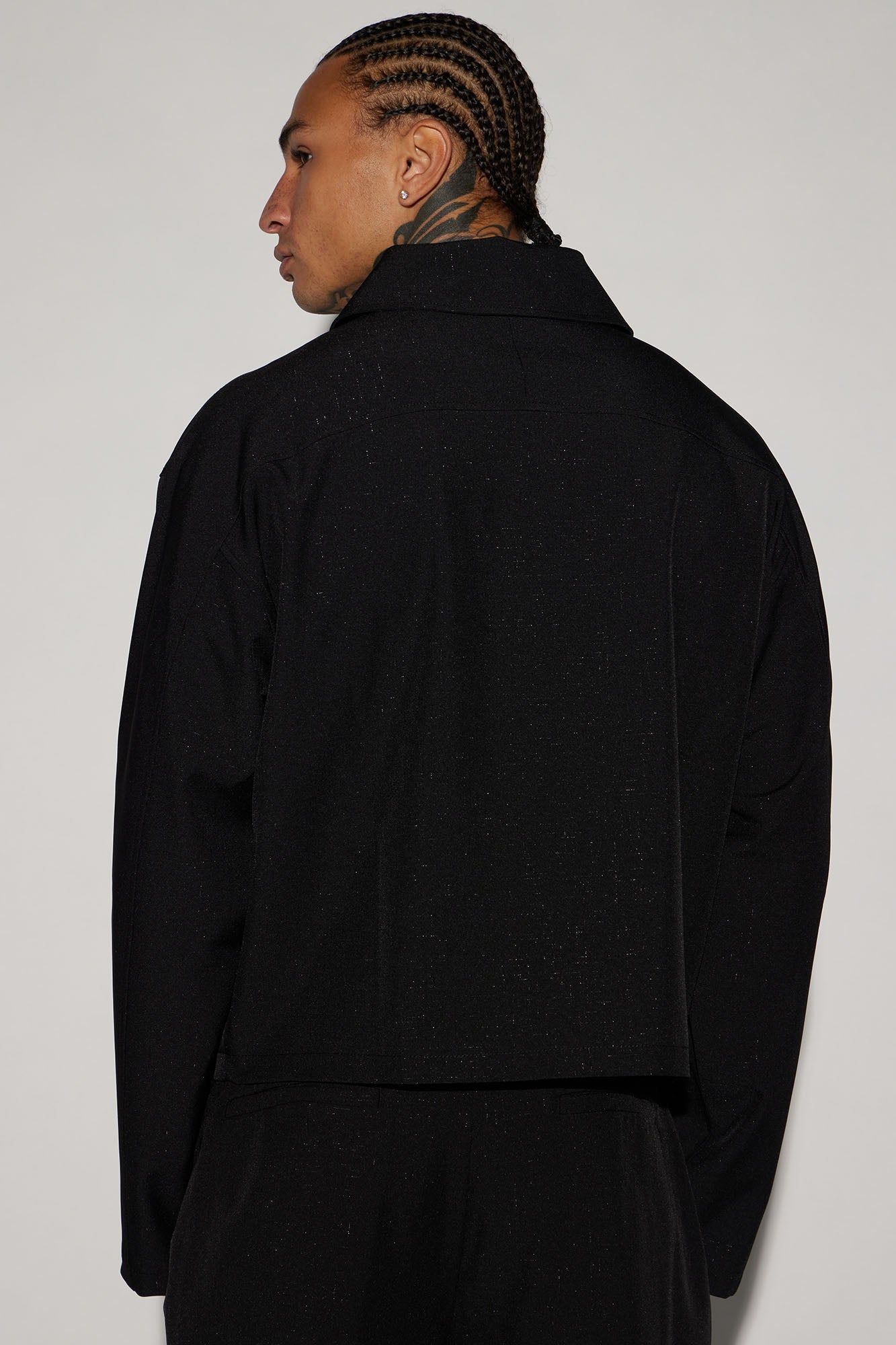 Universal Cropped Jacket - Black sold by Fashion Nova product image thumbnail 4