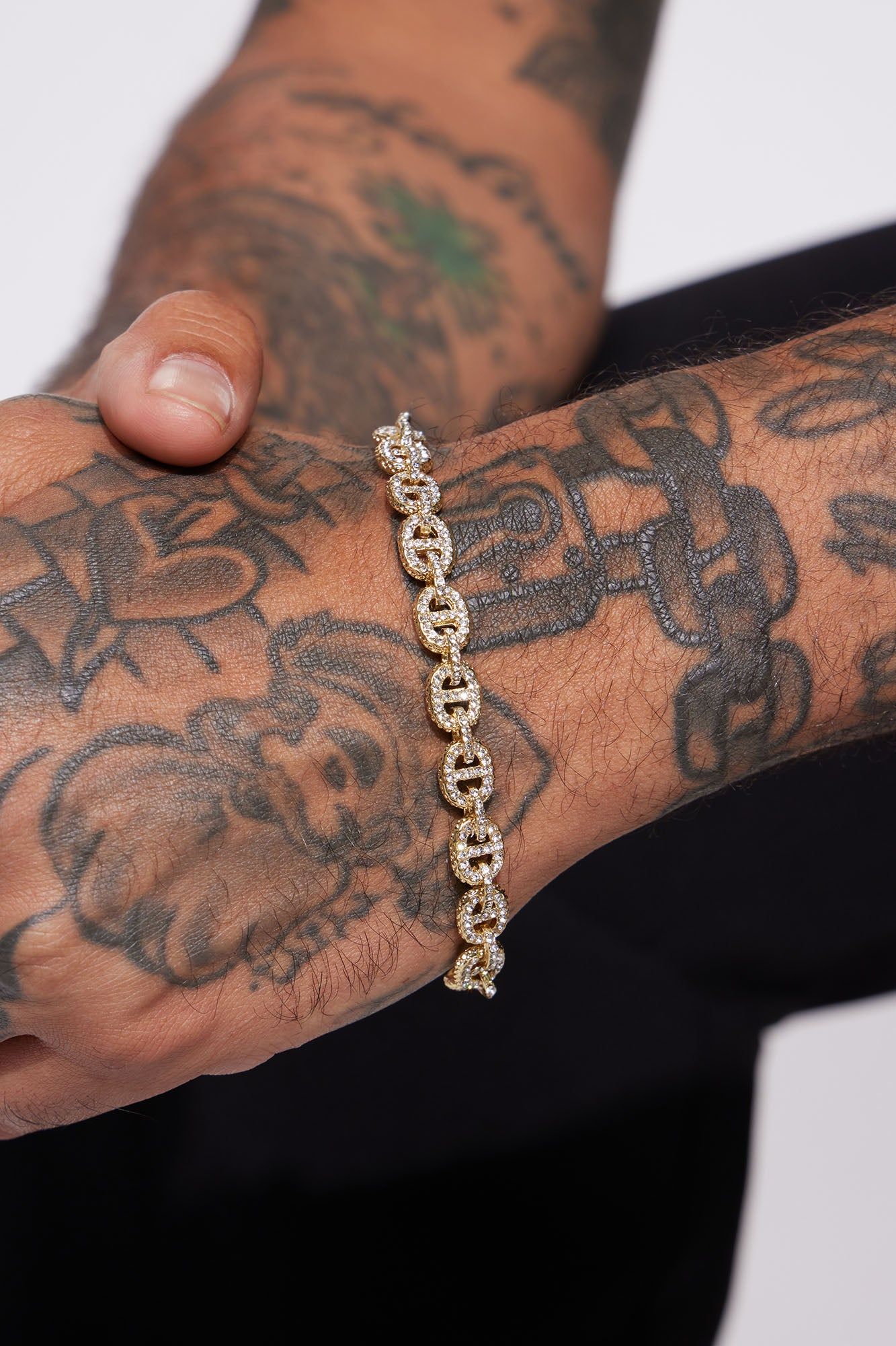 Ice On My Bracelet - Gold sold by Fashion Nova