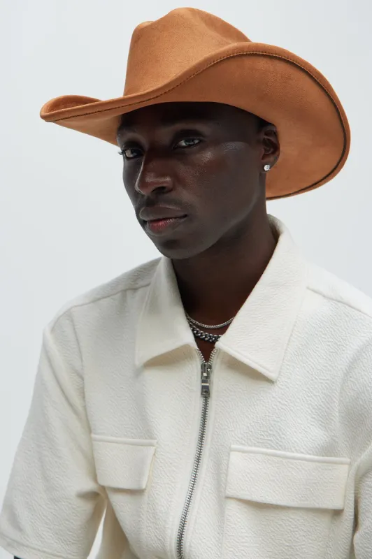 Rocco Cowboy Hat - Cognac sold by Fashion Nova