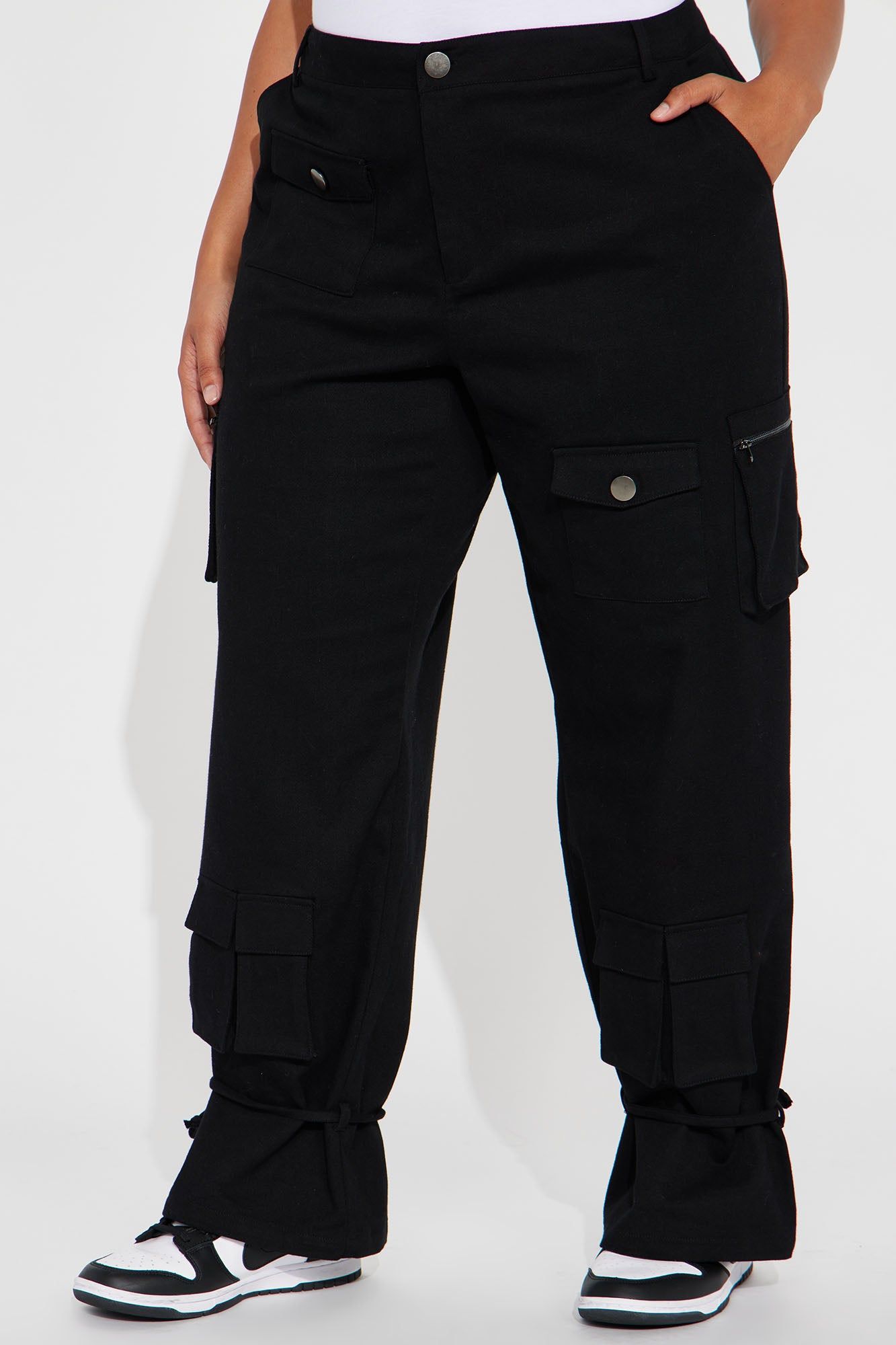 Out For The Night Cargo Pant - Black sold by Fashion Nova product image thumbnail 5