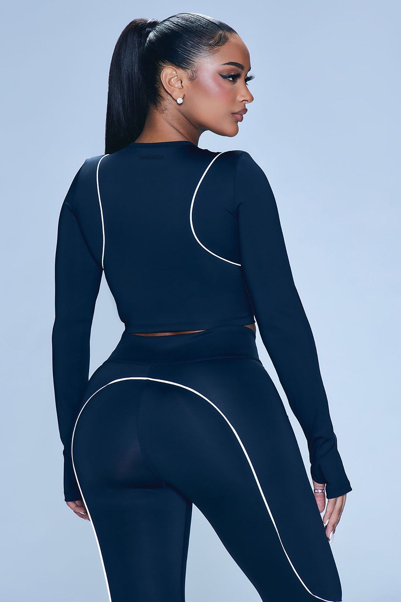 Resistance Reflective Elevate Active Top - Black sold by Fashion Nova product image thumbnail 3