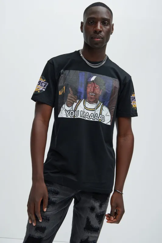 Dipset You Mad Short Sleeve Tee - Black sold by Fashion Nova