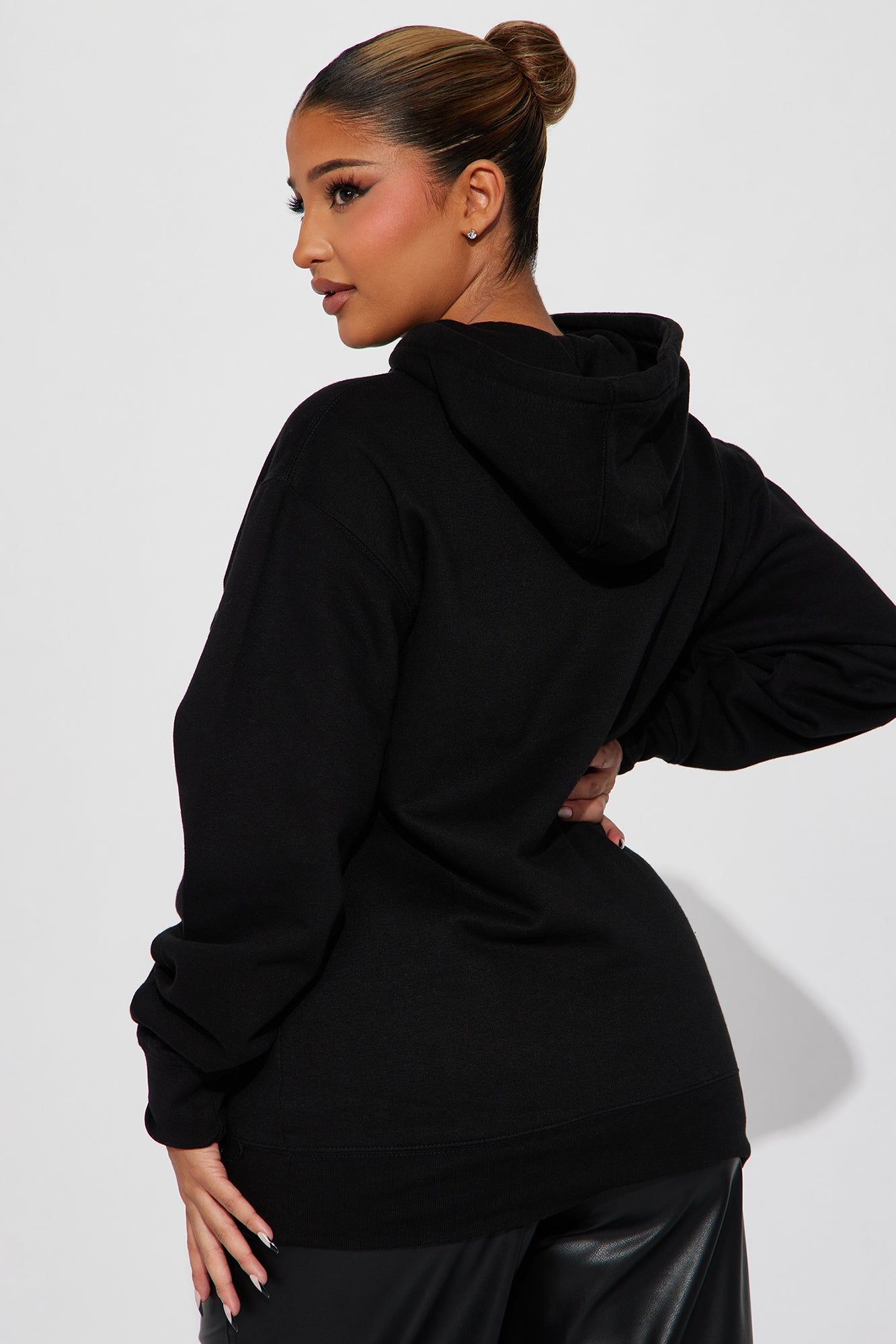 Los Angeles Rose Hoodie - Black sold by Fashion Nova product image thumbnail 2