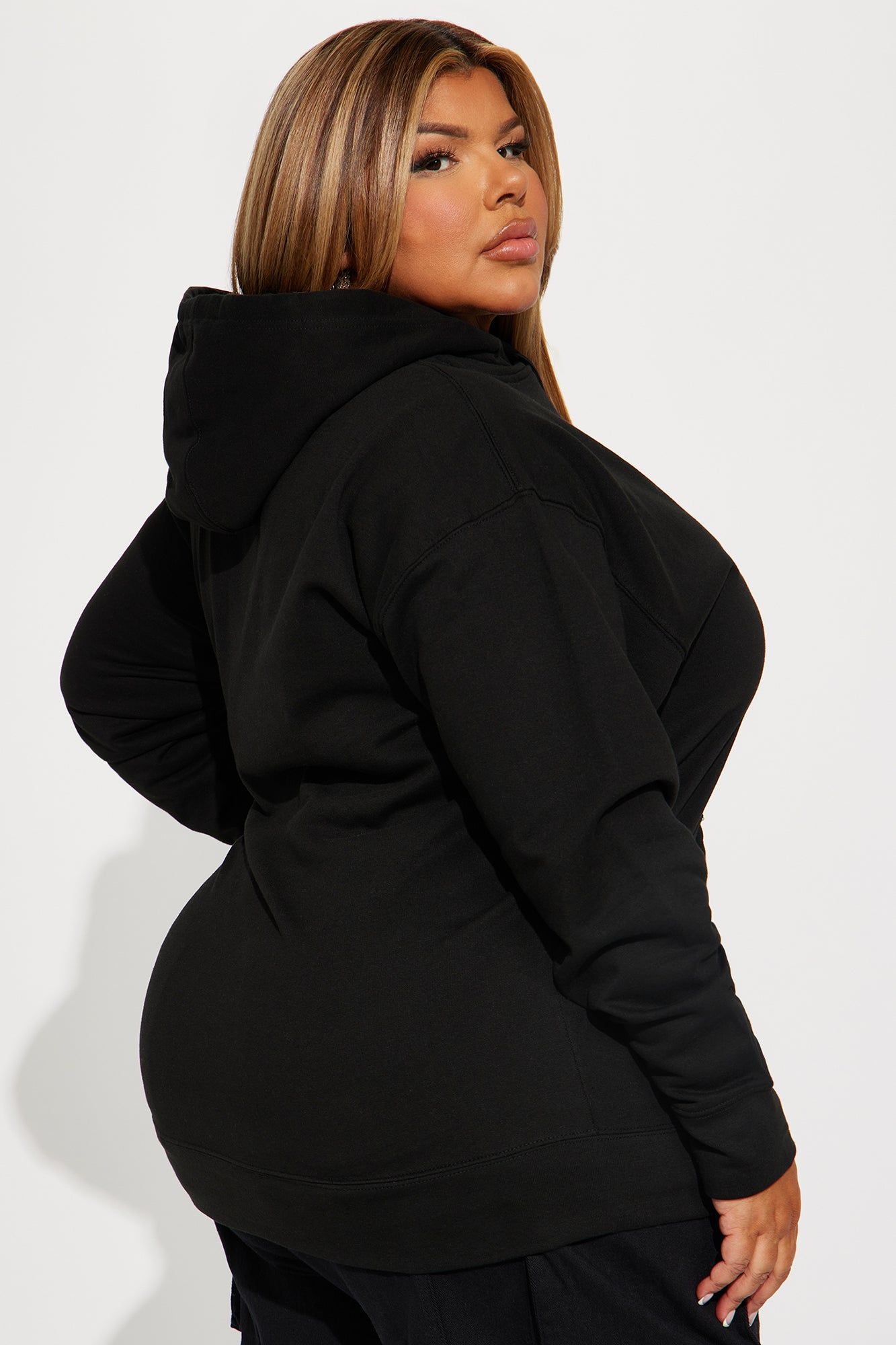 Los Angeles Rose Hoodie - Black sold by Fashion Nova product image thumbnail 5