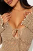 Fiji Sands Crochet Maxi Dress - Mocha sold by Fashion Nova