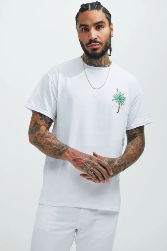 Cruisin Short Sleeve Tee - White sold by Fashion Nova