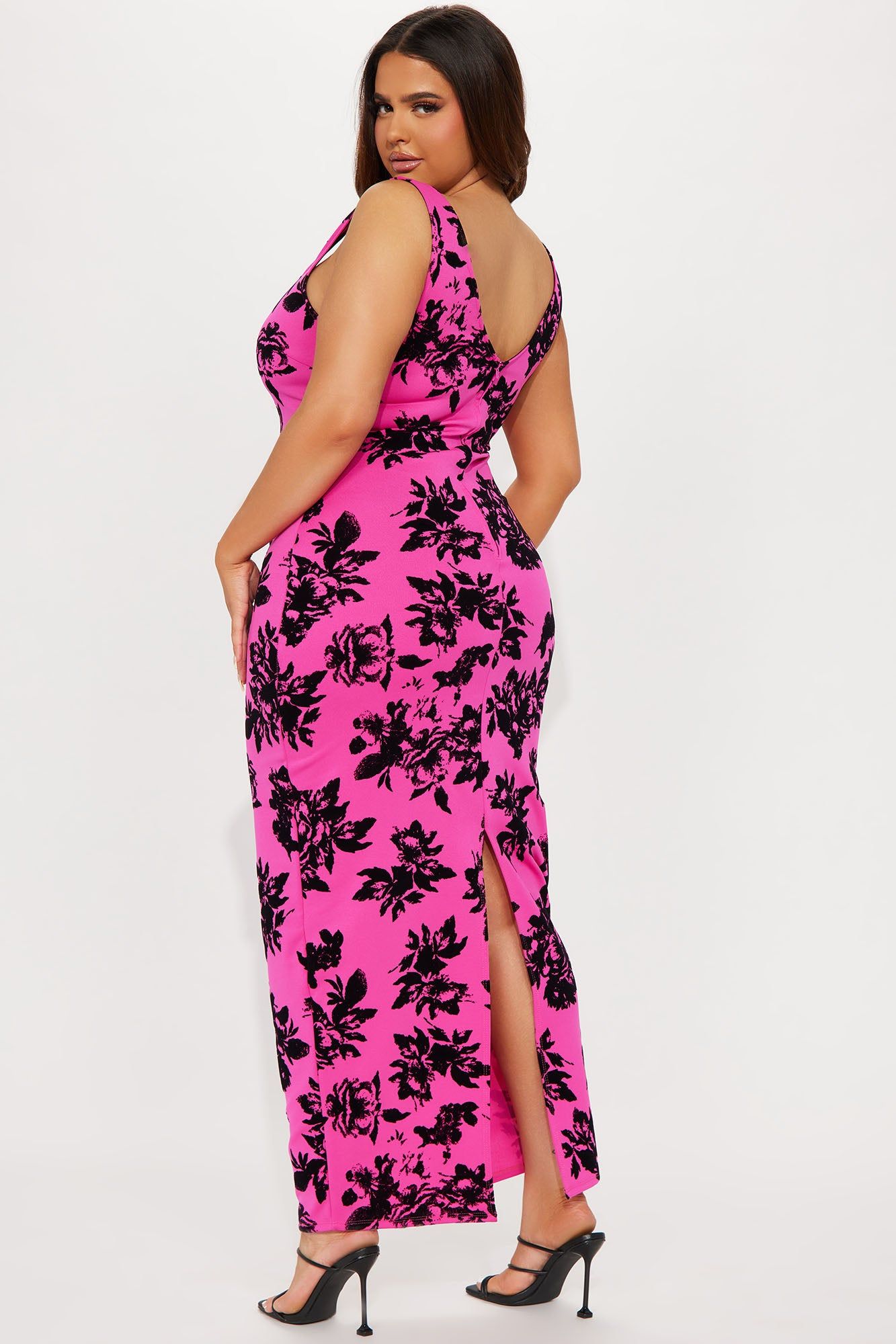 Palm Springs Floral Maxi Dress - Pink sold by Fashion Nova product image thumbnail 6