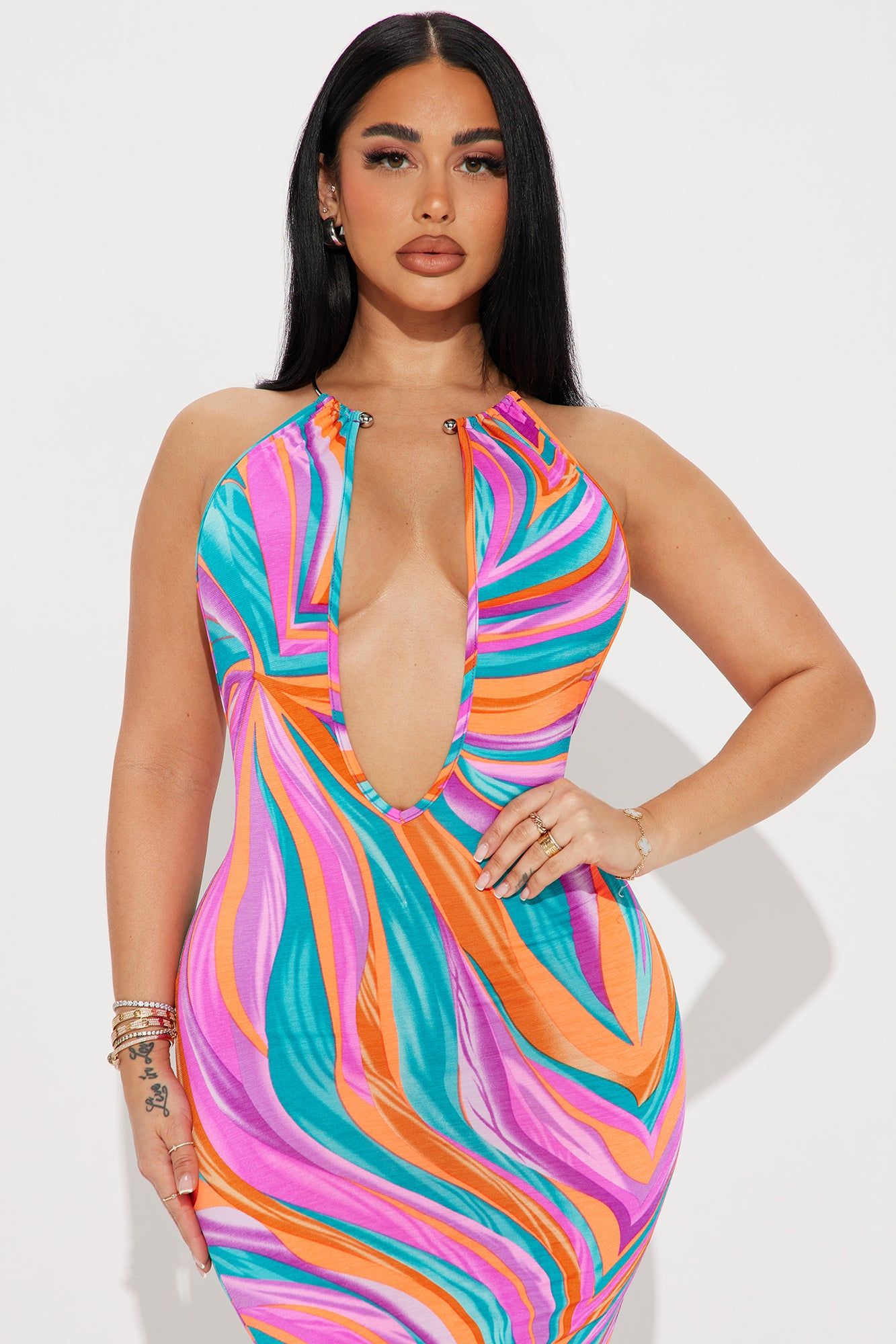 Vacation With Me Maxi Dress - Multi Color sold by Fashion Nova product image thumbnail 2