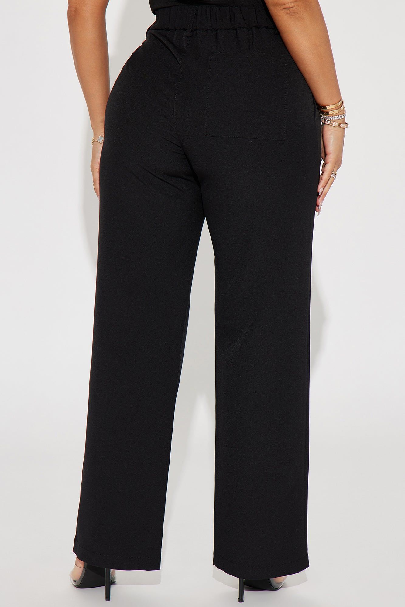 Work It Out Trouser Pant - Black sold by Fashion Nova product image thumbnail 3