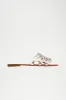More Love Butterfly Sandals - Silver sold by Fashion Nova
