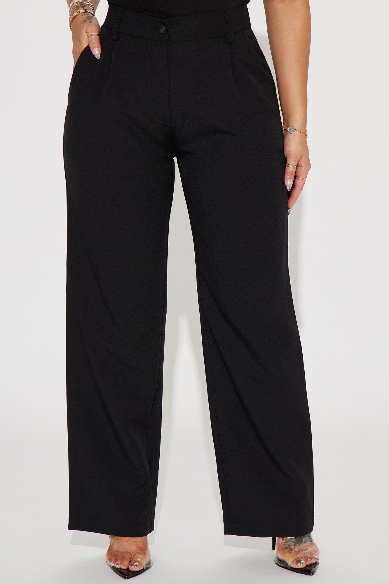 Work It Out Trouser Pant - Black sold by Fashion Nova product image thumbnail 2