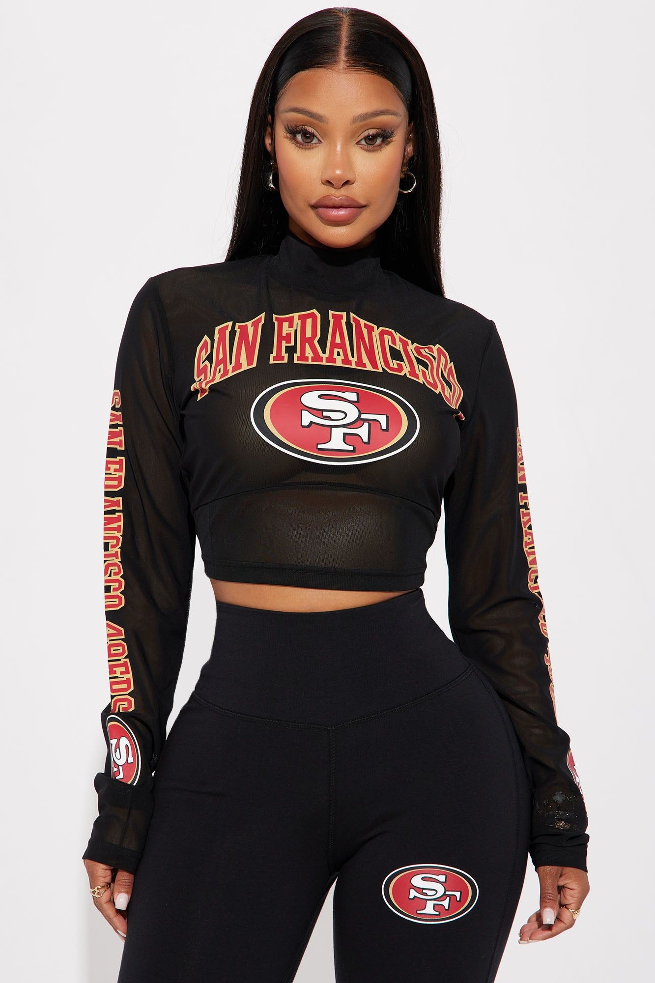 売れ筋商品|||カールバンクス カットソー トップス レディース Women's Black San Francisco 49ers Brief Game Bikini Top Black Women's G-III 4Her by Carl Banks Black San Francisco 49ers