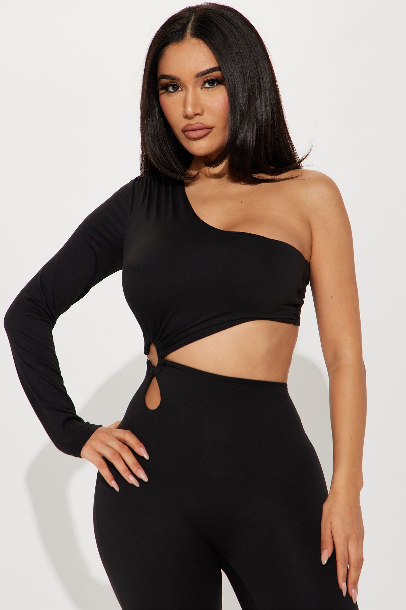 Kate Double Lined Jumpsuit - Black sold by Fashion Nova product image thumbnail 2