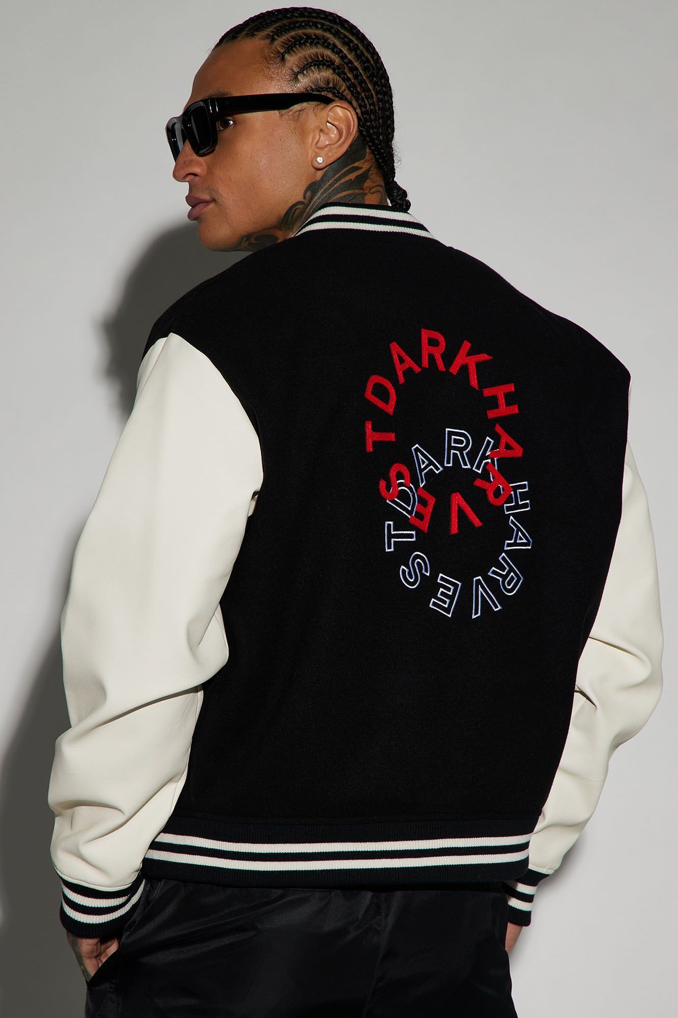 Dark Harvest Varsity Jacket - Black sold by Fashion Nova product image thumbnail 5