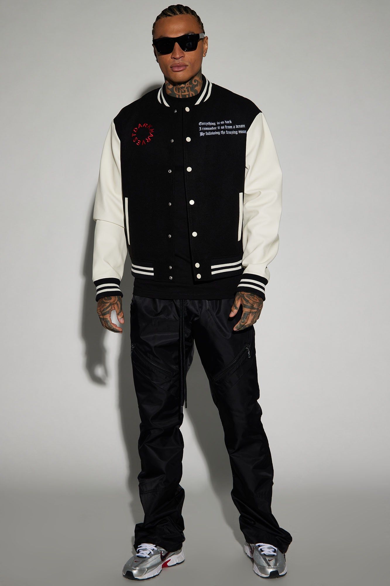 Dark Harvest Varsity Jacket - Black sold by Fashion Nova product image thumbnail 2