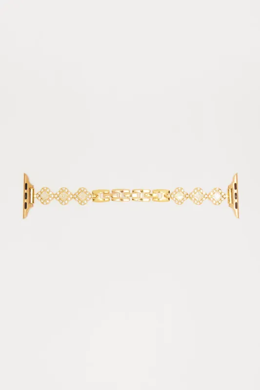 Clover Smartwatch Band 42/44/45/49mm - Gold sold by Fashion Nova