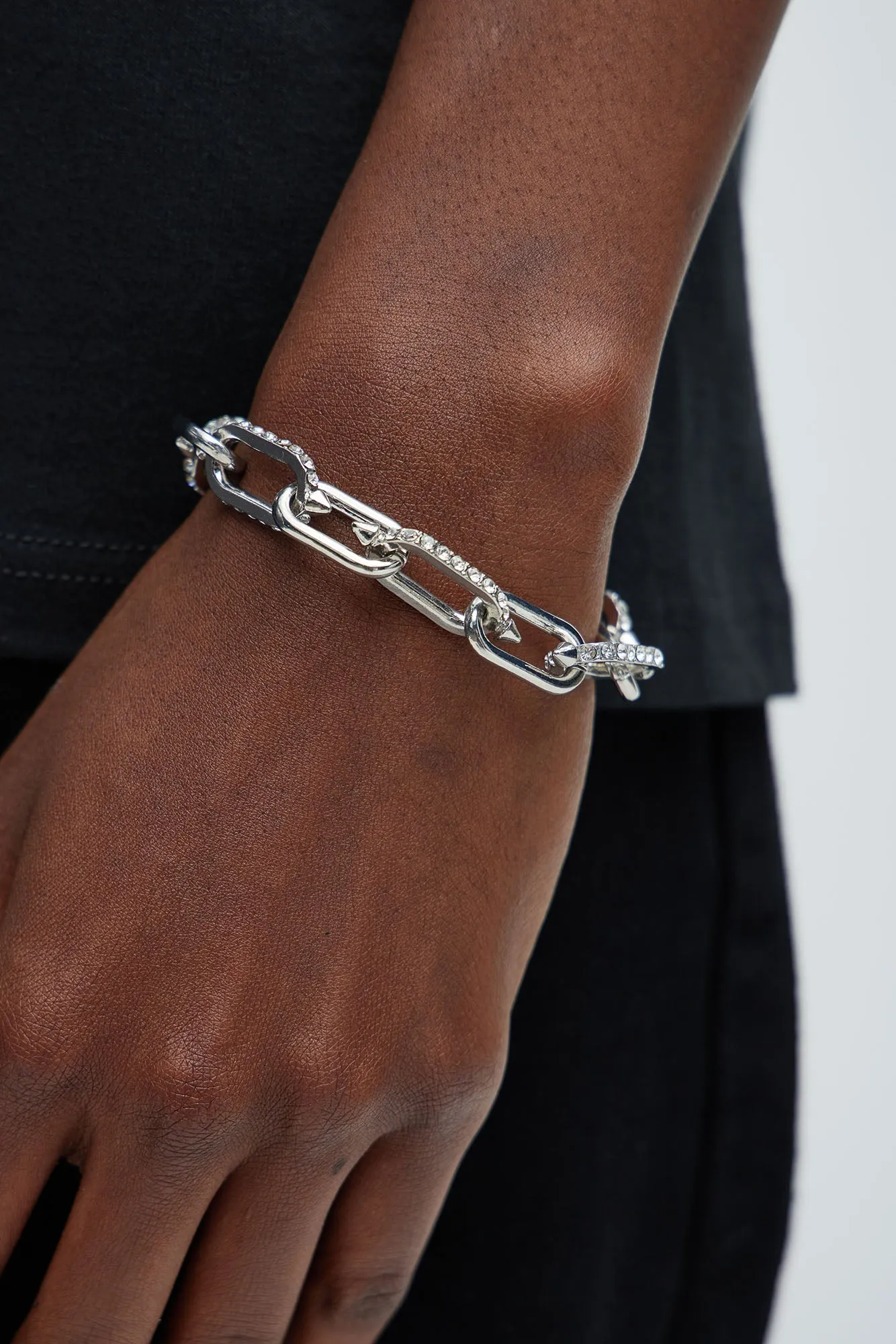 Mariners Chain Bracelet - Silver sold by Fashion Nova